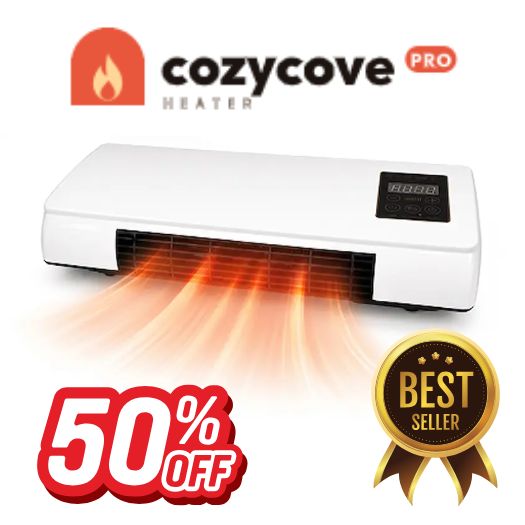 CozyCove 2-in-1 ceramic heater